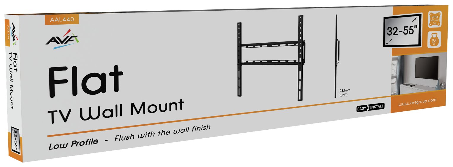 AVF Standard Flat to Wall Up to 55 Inch TV Wall Bracket Reviews