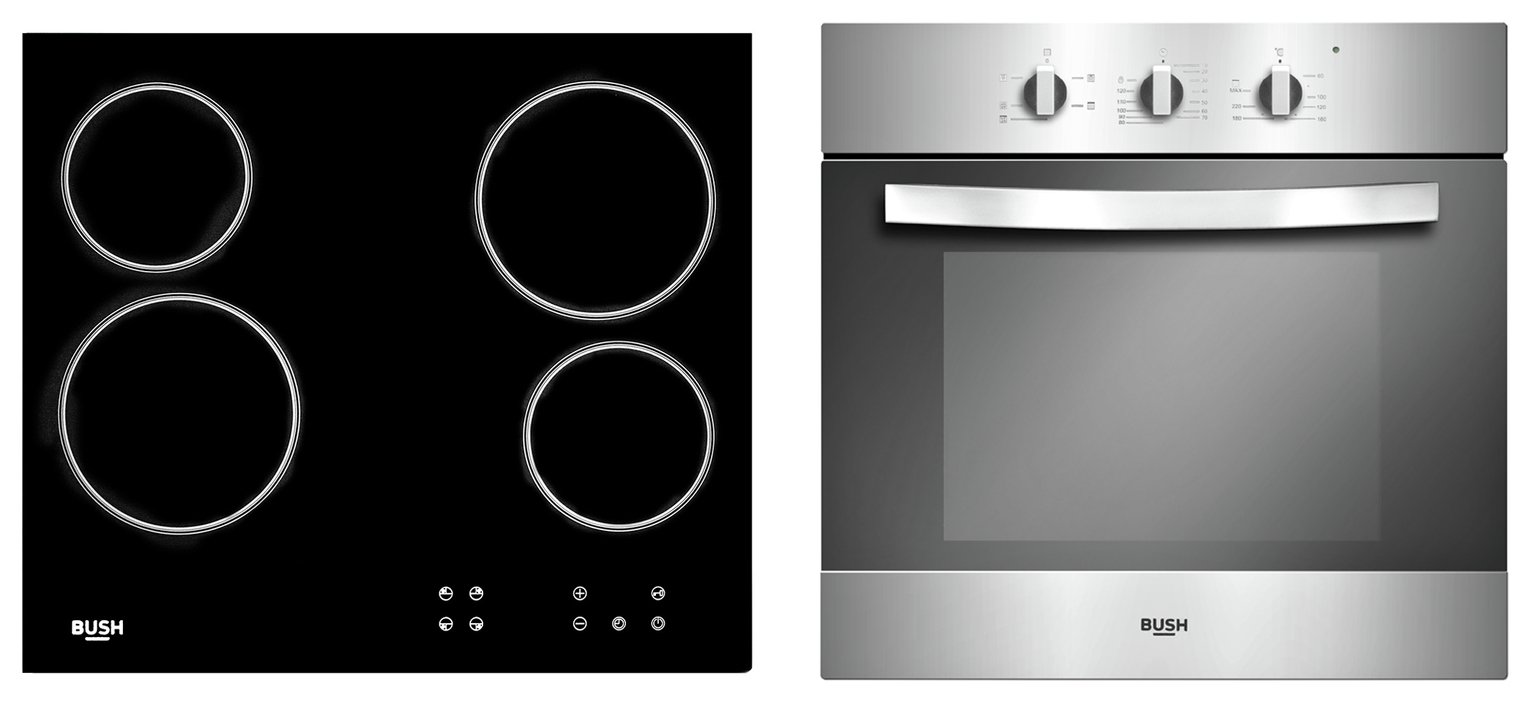 Bush LSBCHP Built In Electric Oven Ceramic Hob Pack Review