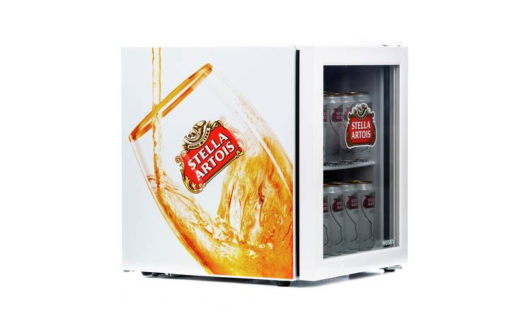 Husky stella artois beer hot sale fridge