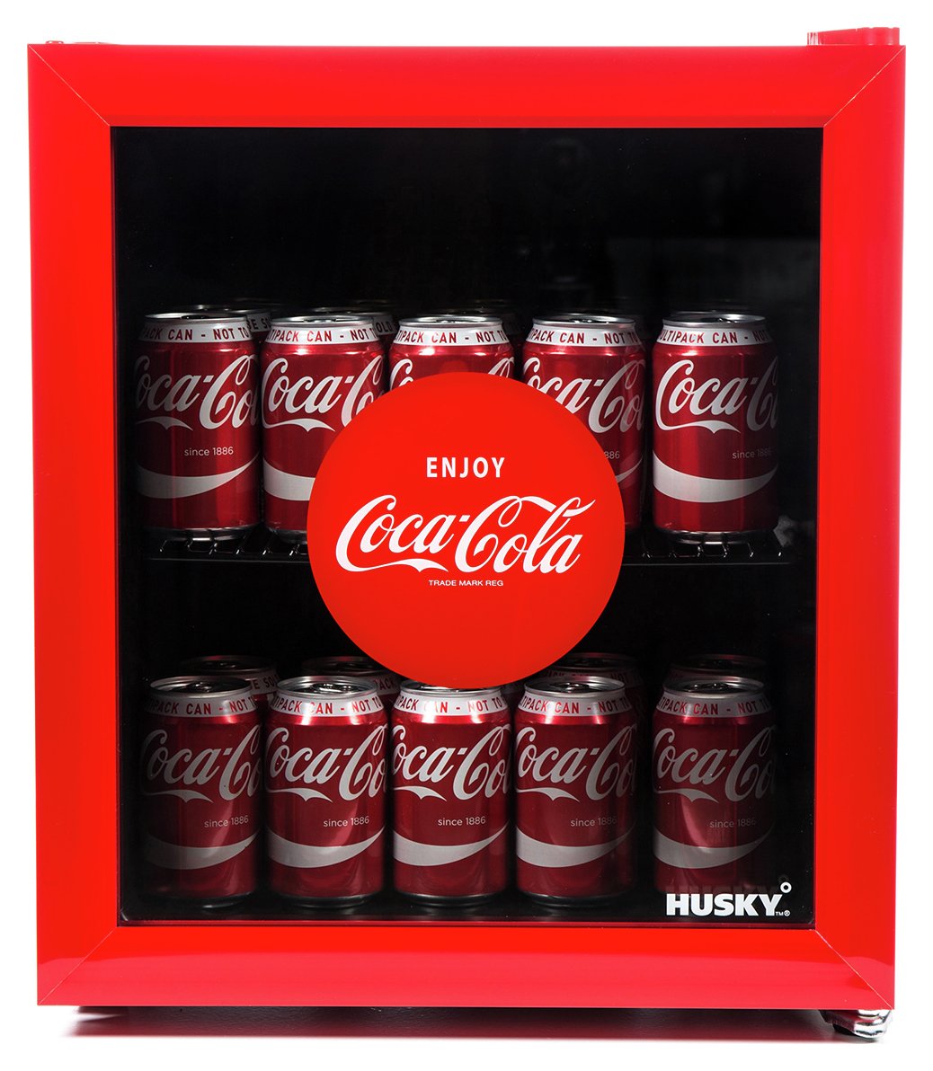 Husky Coca-Cola 48 Litre Drinks Cooler - Red