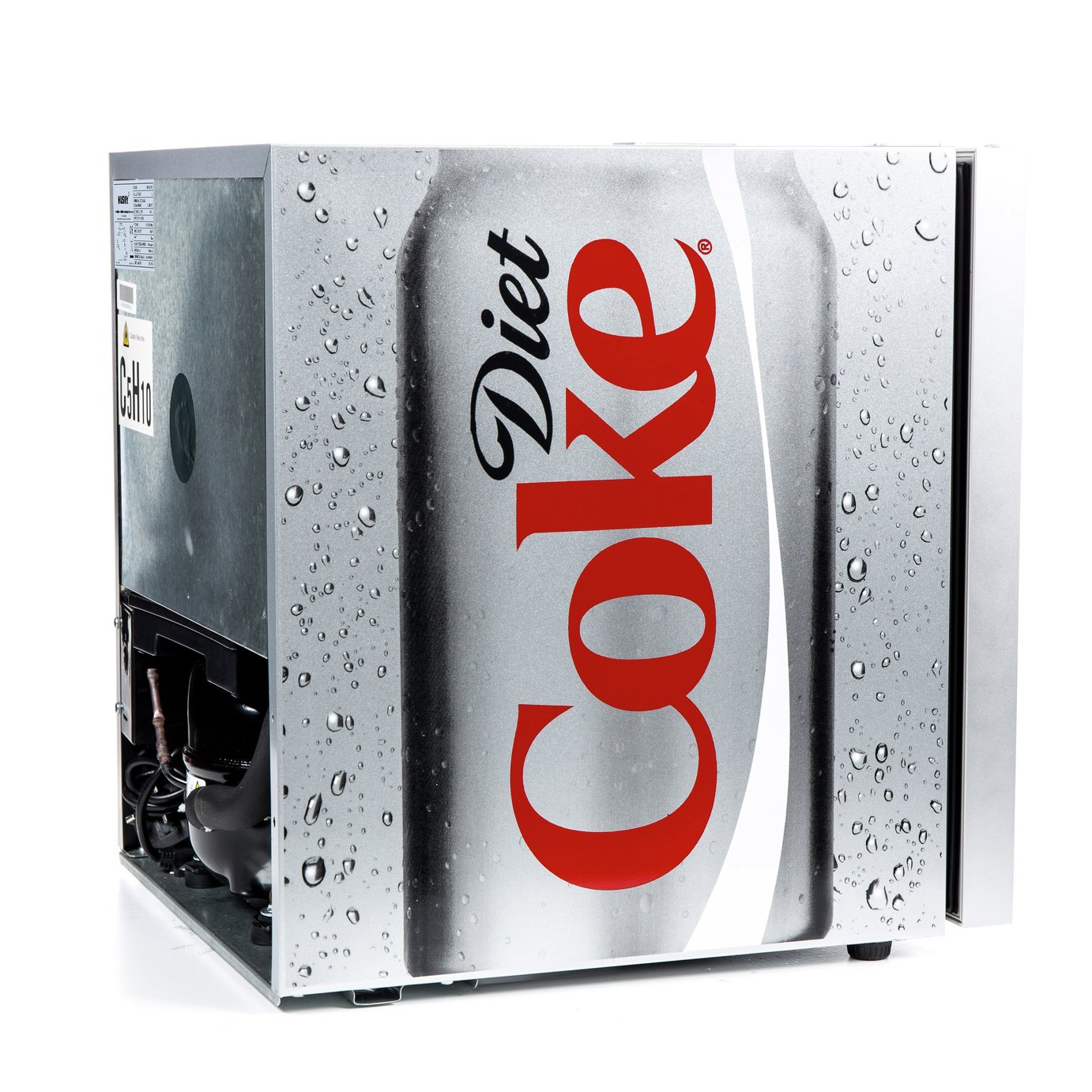 coca cola fridge argos