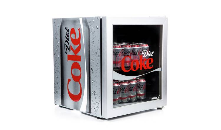 Coca cola hot sale fridge argos