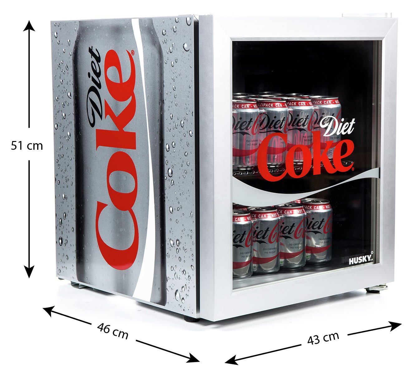 Husky Diet Coke 46 Litre Drinks Cooler Reviews