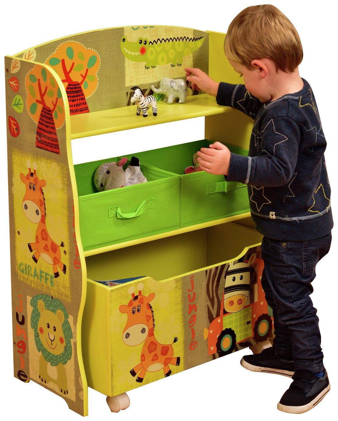 Liberty House Safari Storage Shelf and Toybox at Argos Reviews