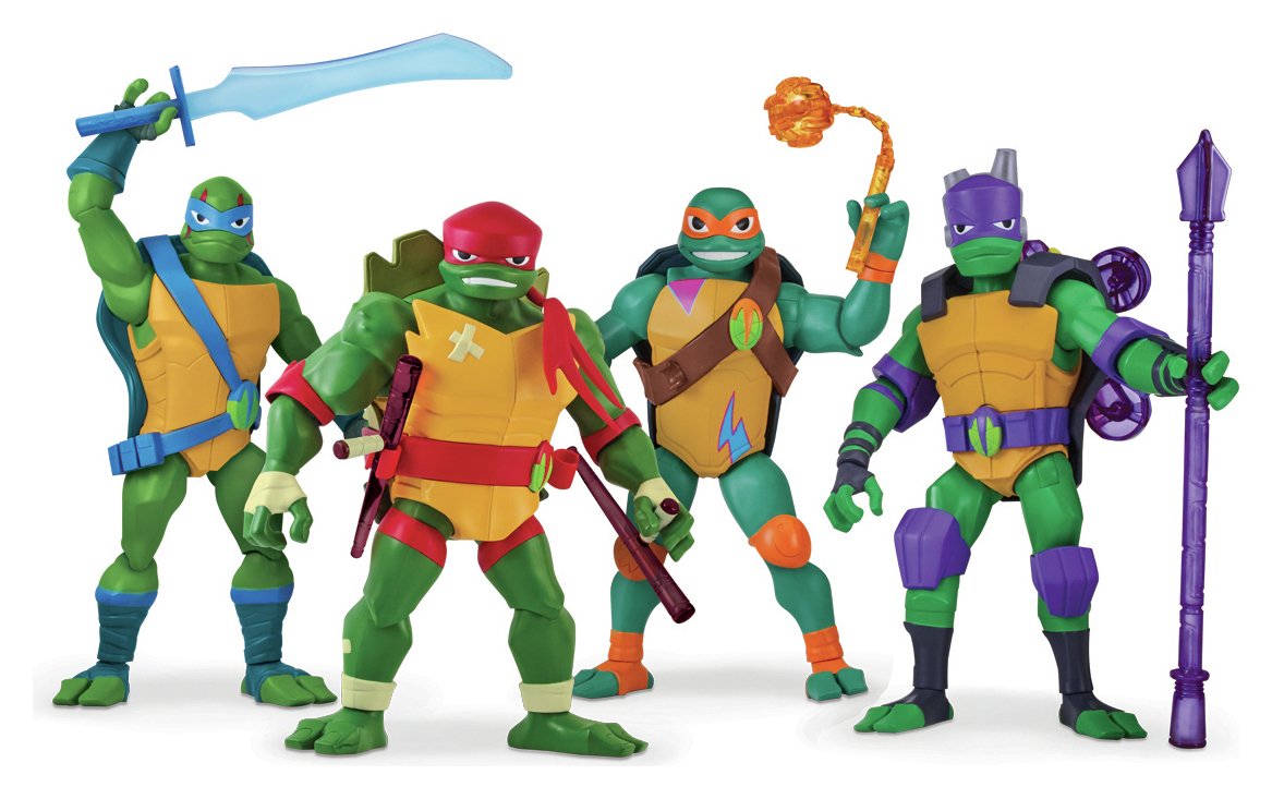 rise of the teenage mutant ninja turtles basic figure