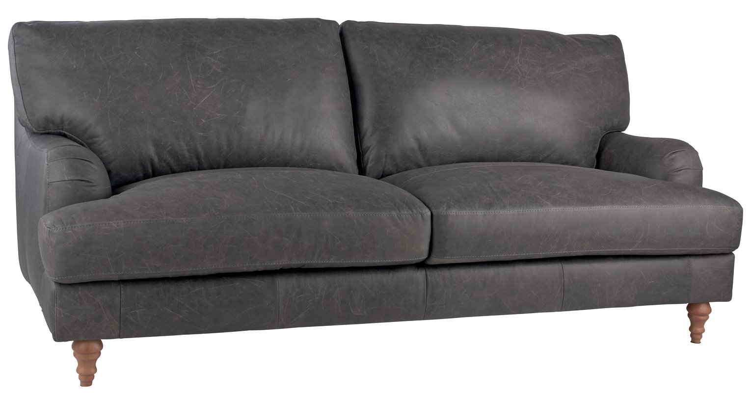 Argos Home Livingston 3 Seater Leather Sofa Reviews