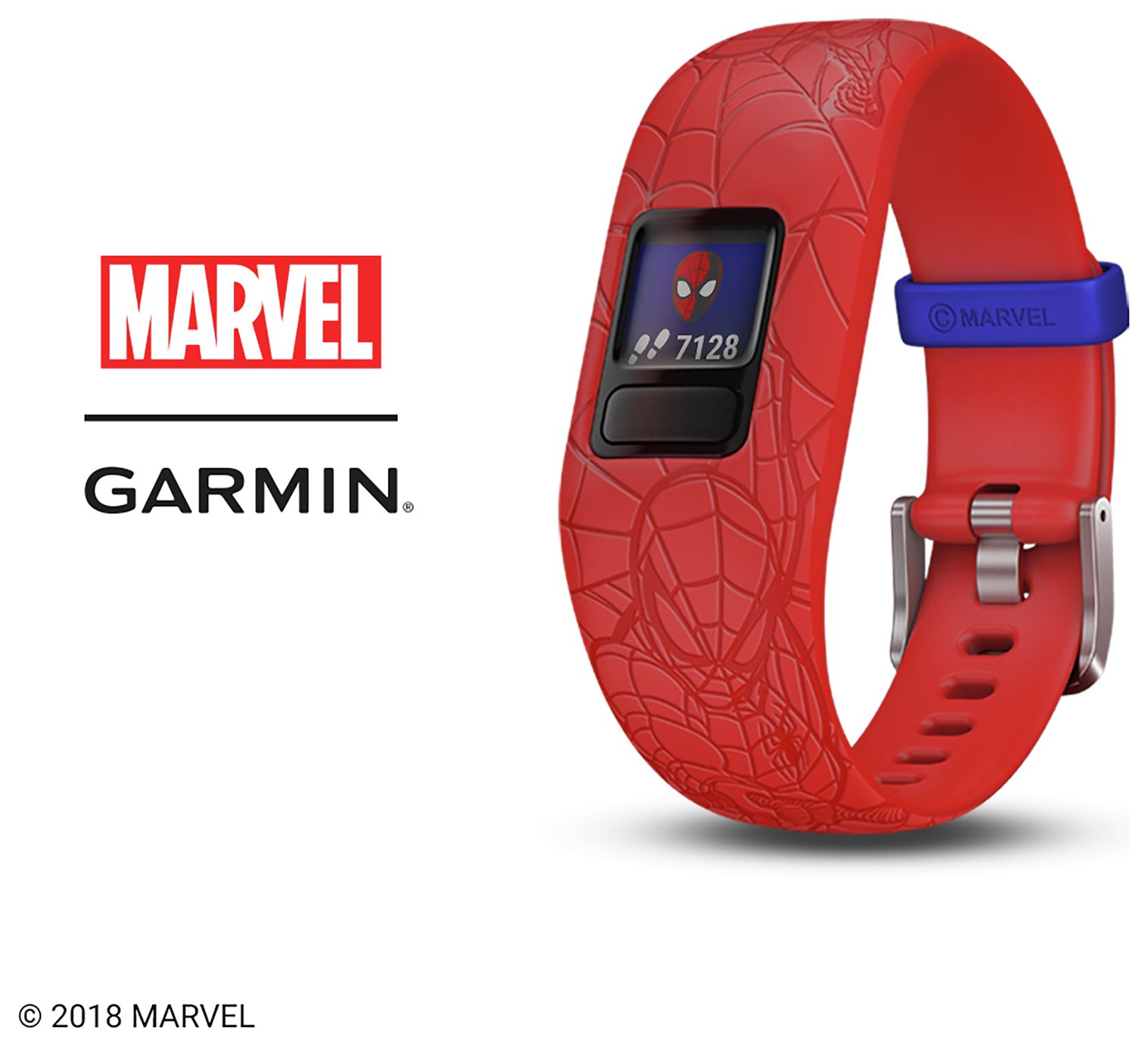 Garmin Vivofit Jr 2 Spider-Man Kids Fitness Tracker - Red