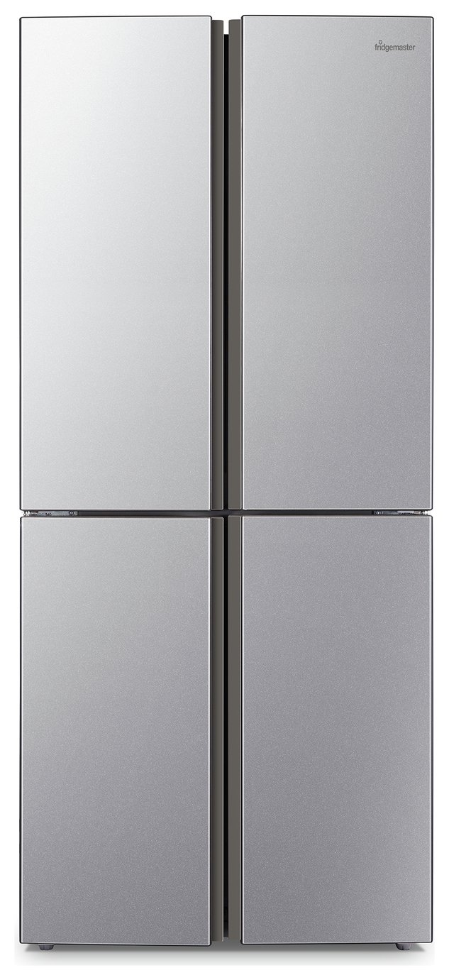 Fridgemaster MQ79394FFS American Fridge Freezer - Silver