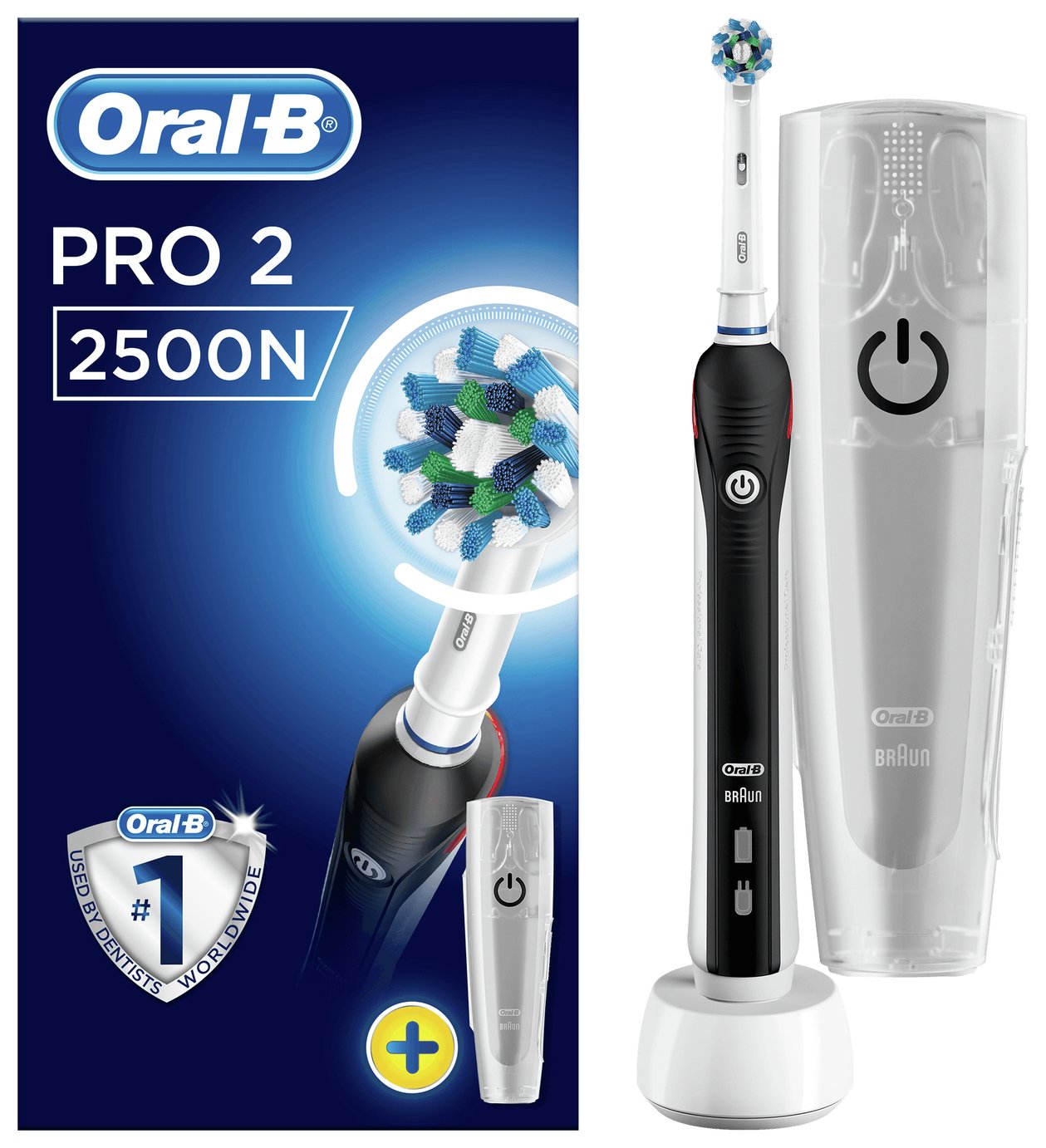 Oral B Pro 2 2500n Crossaction Electric Toothbrush Reviews 