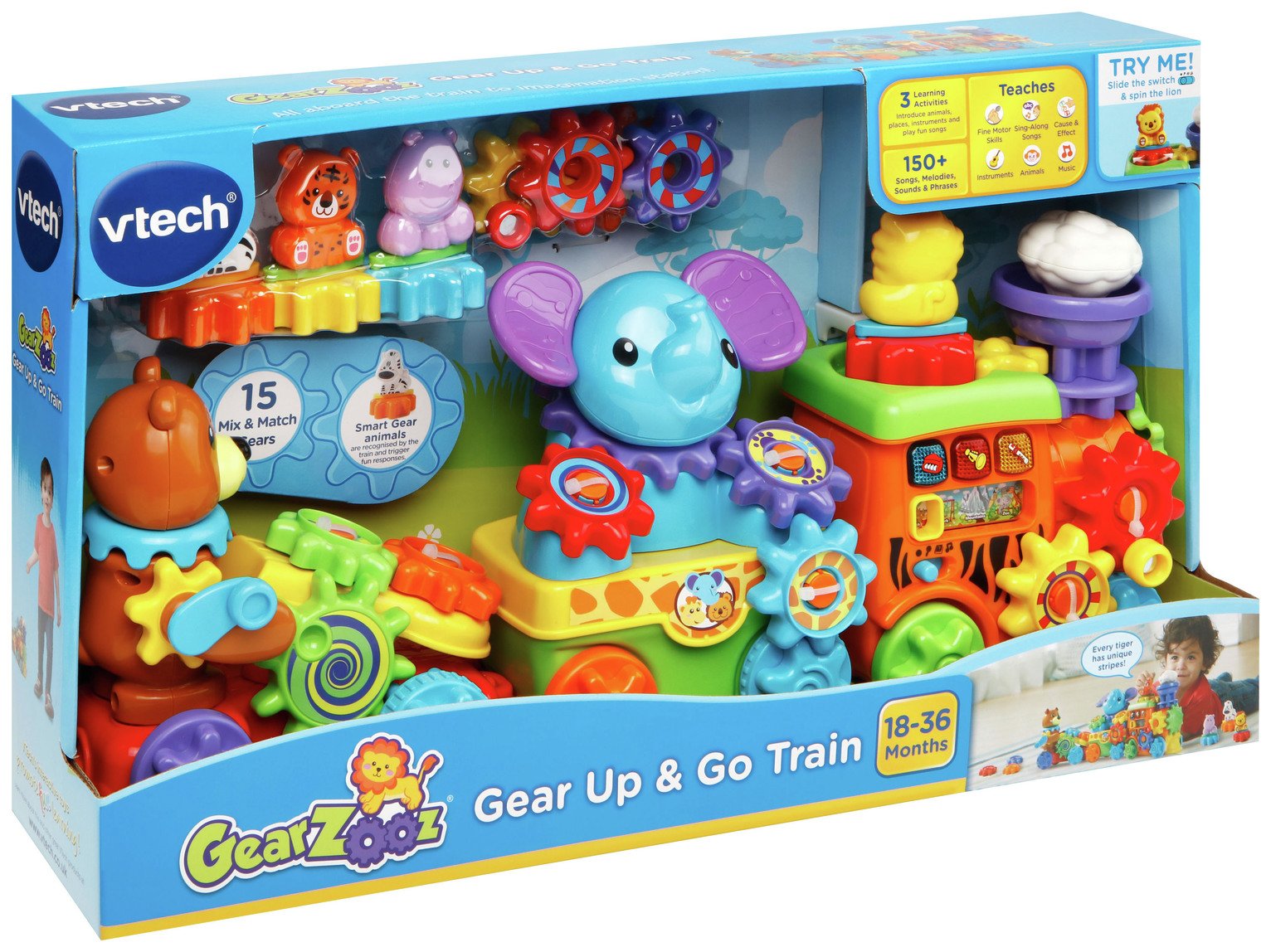 VTech Gearzooz Gear Up and Go Train Reviews