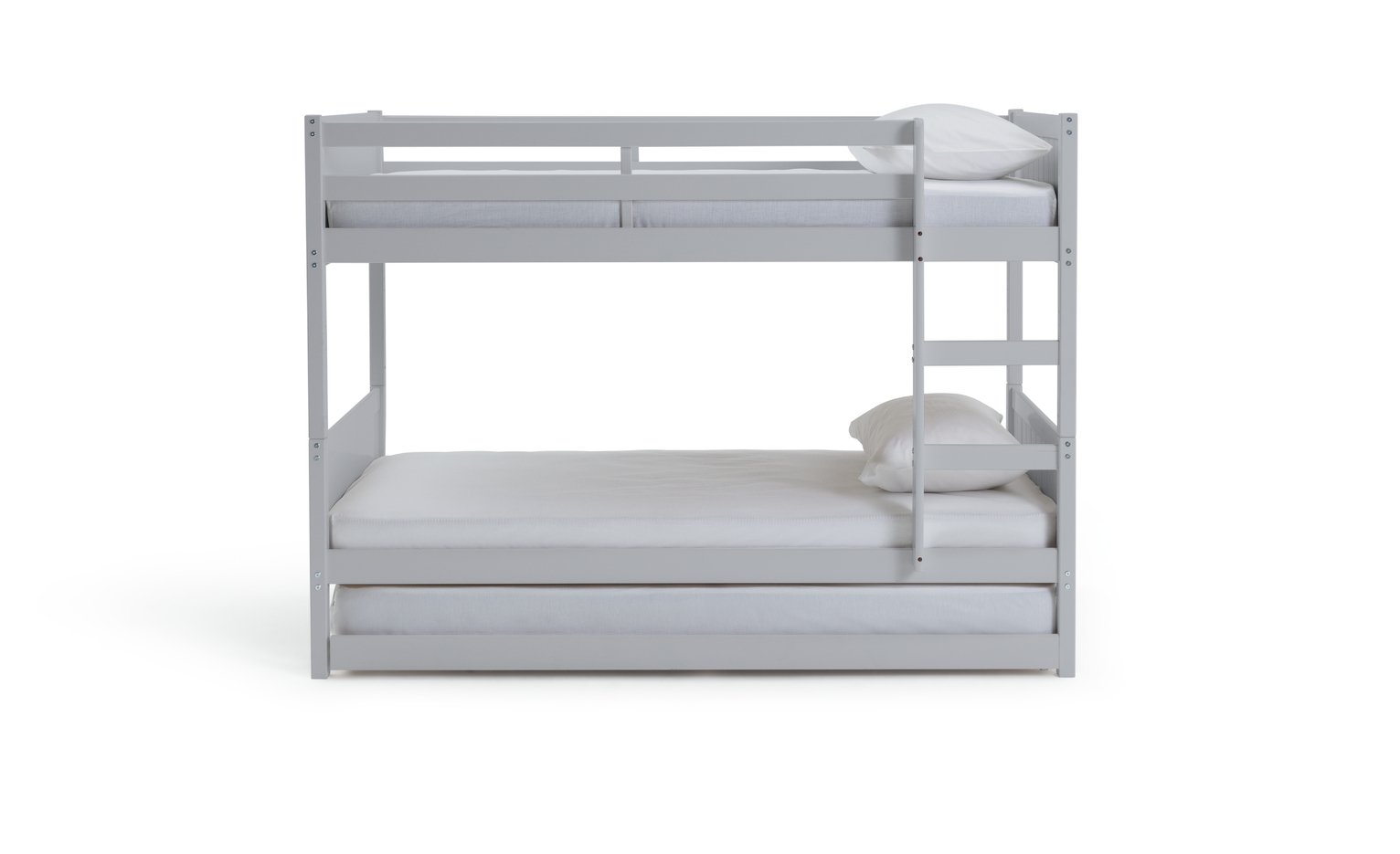 Argos Home Detachable Bunk Bed, Trundle & 3 Mattresses -Grey Review