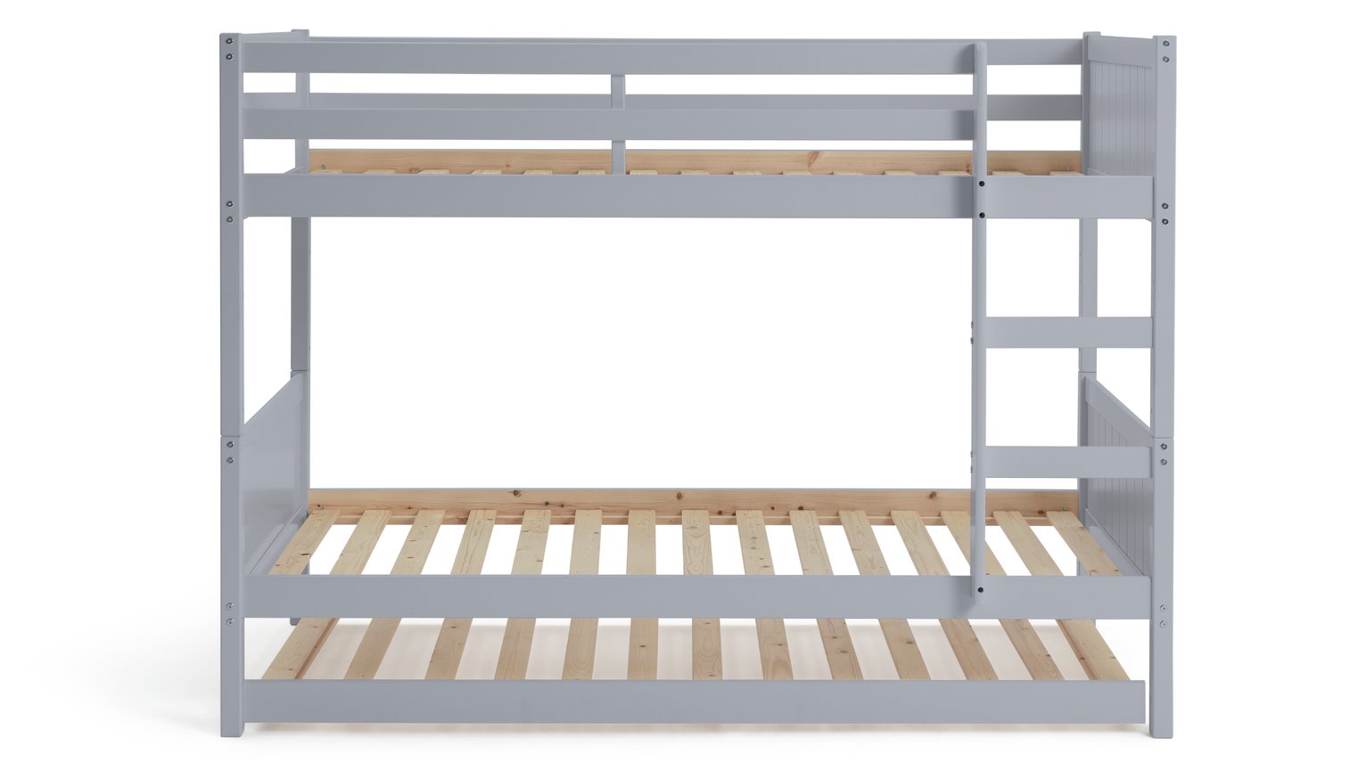 Argos Home Detachable Grey Bunk Bed, Trundle & 3 Mattresses Reviews