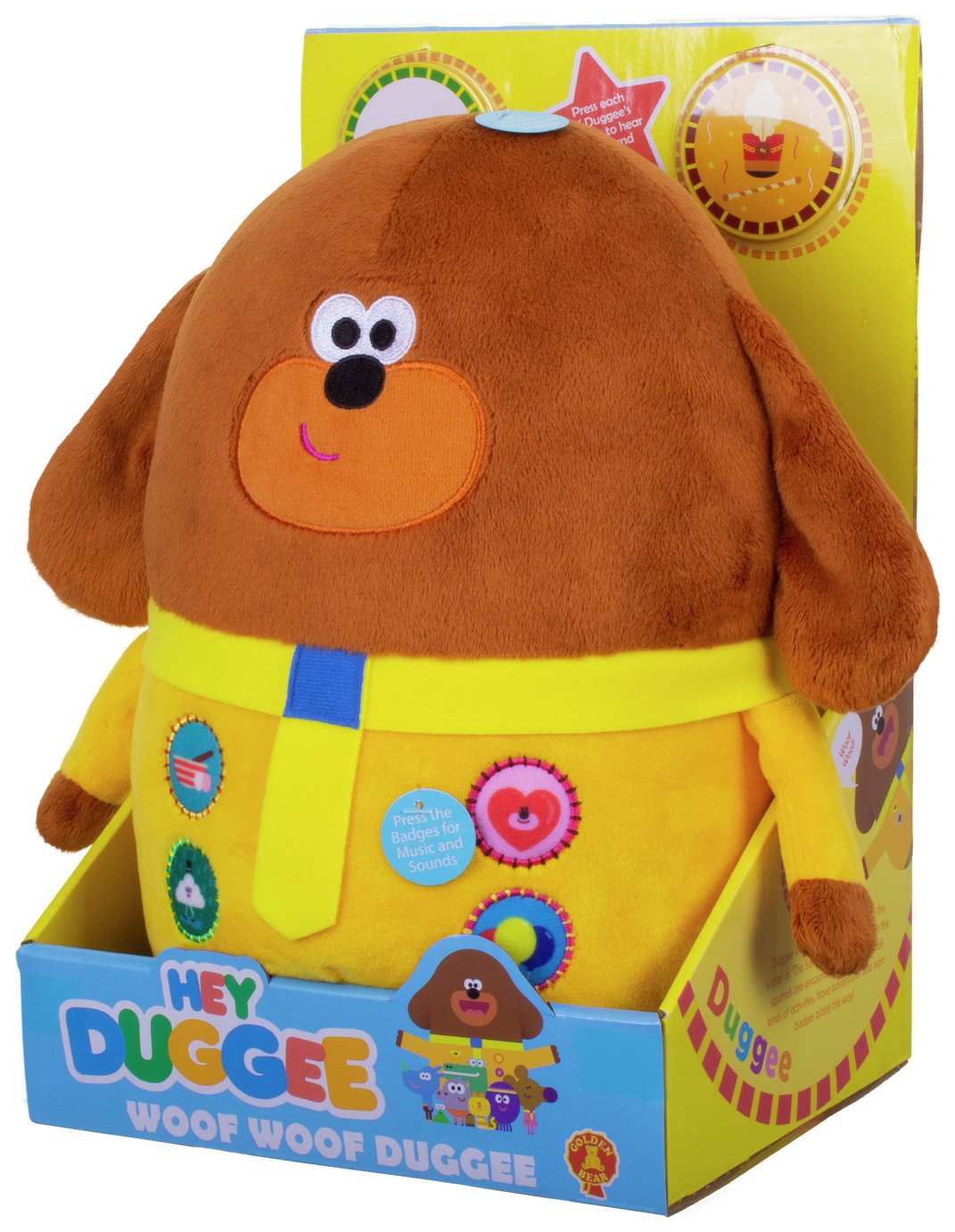 duggee musical soft toy