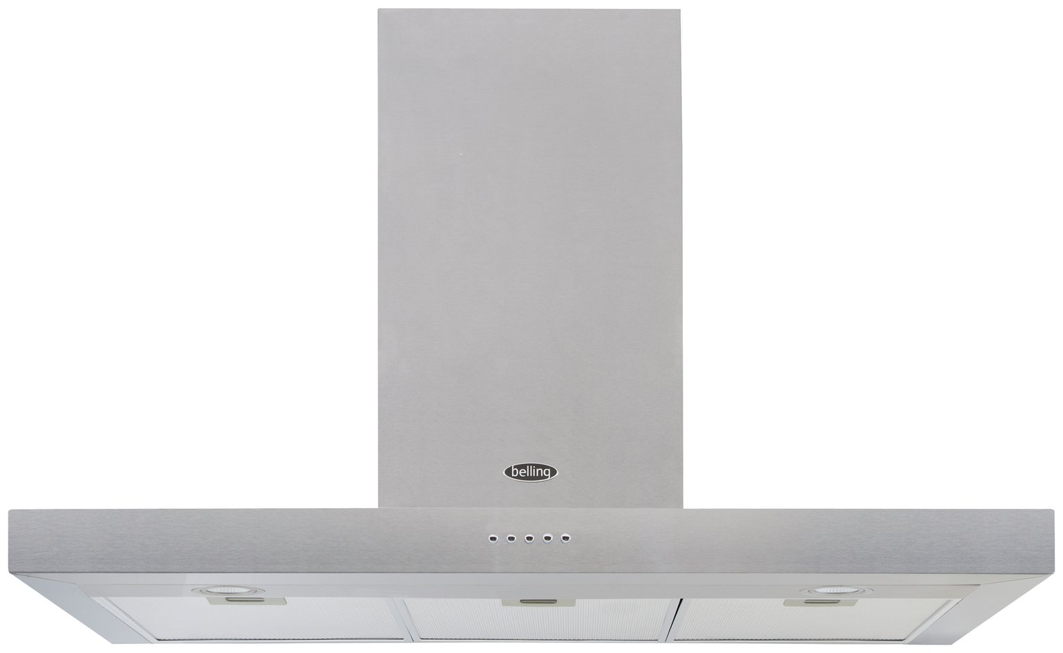 Belling Cookcentre 444410345 100cm Cooker Hood - S/Steel