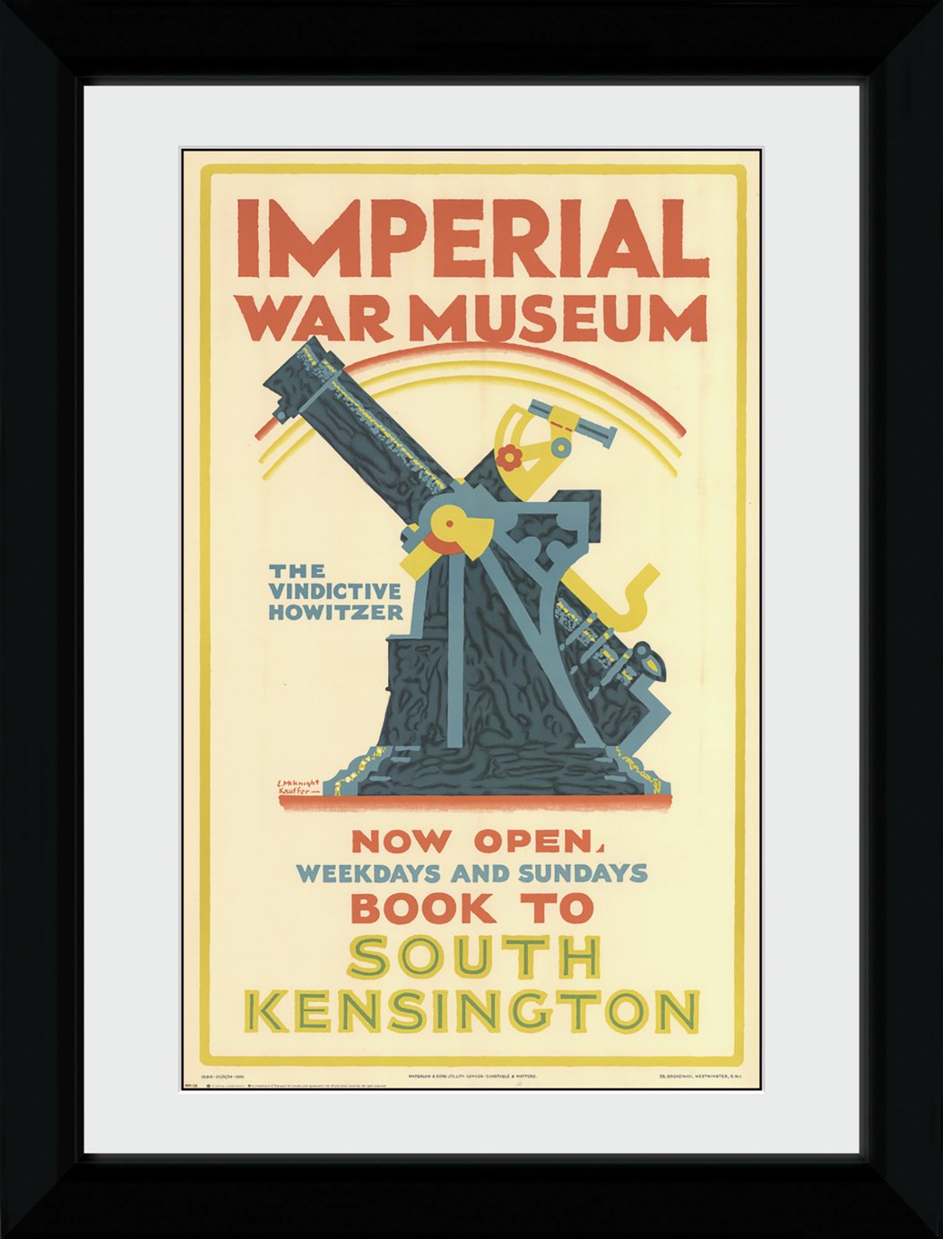 TFL War Museum 50x70cm Framed Print review