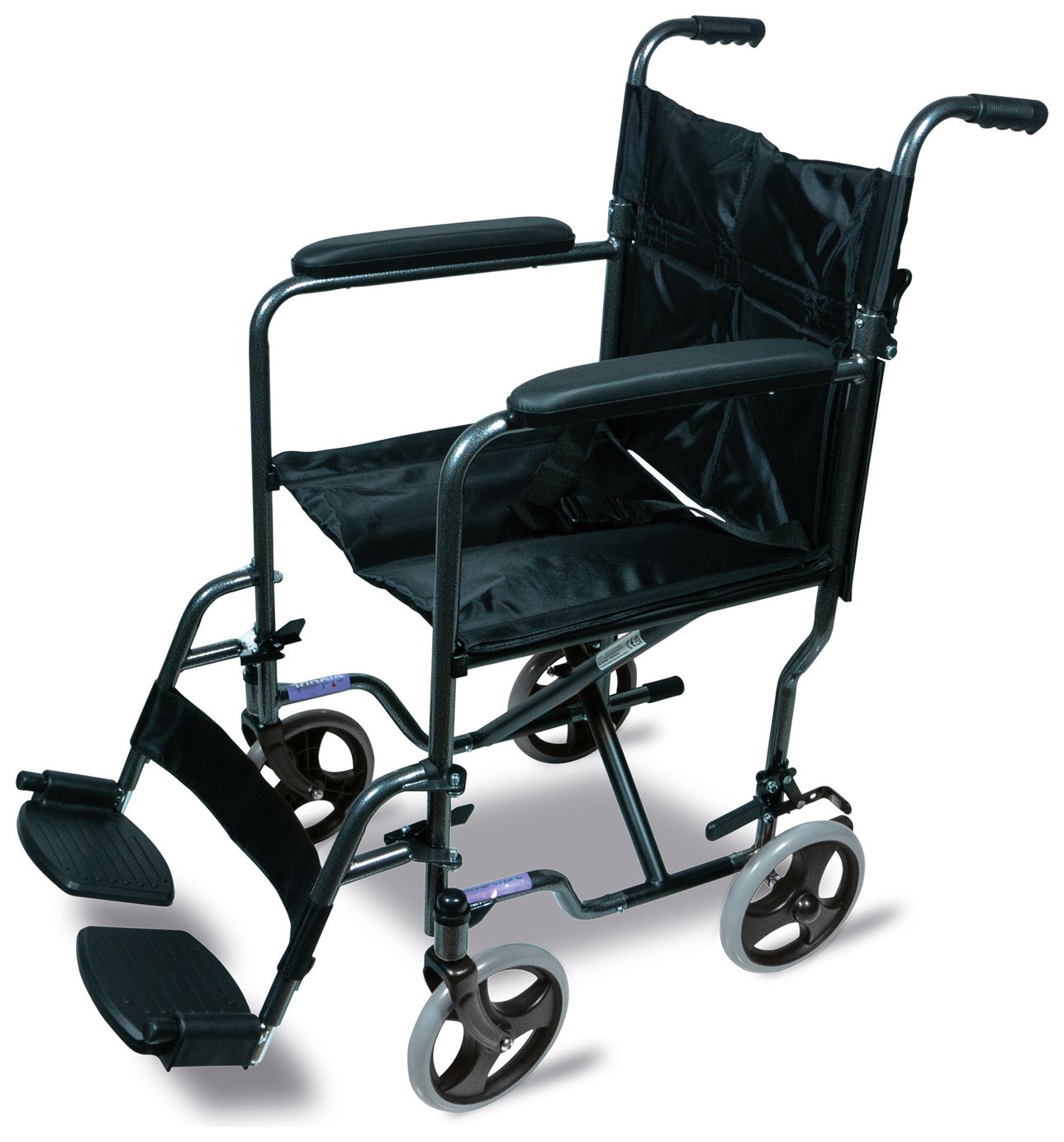 Aidapt Steel Compact Transport Wheelchair