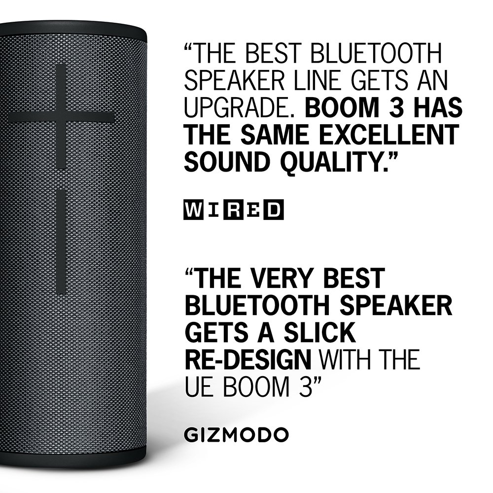Ultimate Ears BOOM 3 Bluetooth Wireless Speaker Review