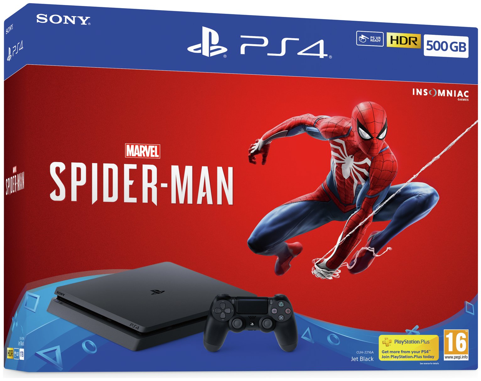 Sony PS4 500GB Marvel's Spiderman Console & Game Bundle Reviews