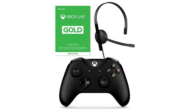 xbox one controller and headset combo