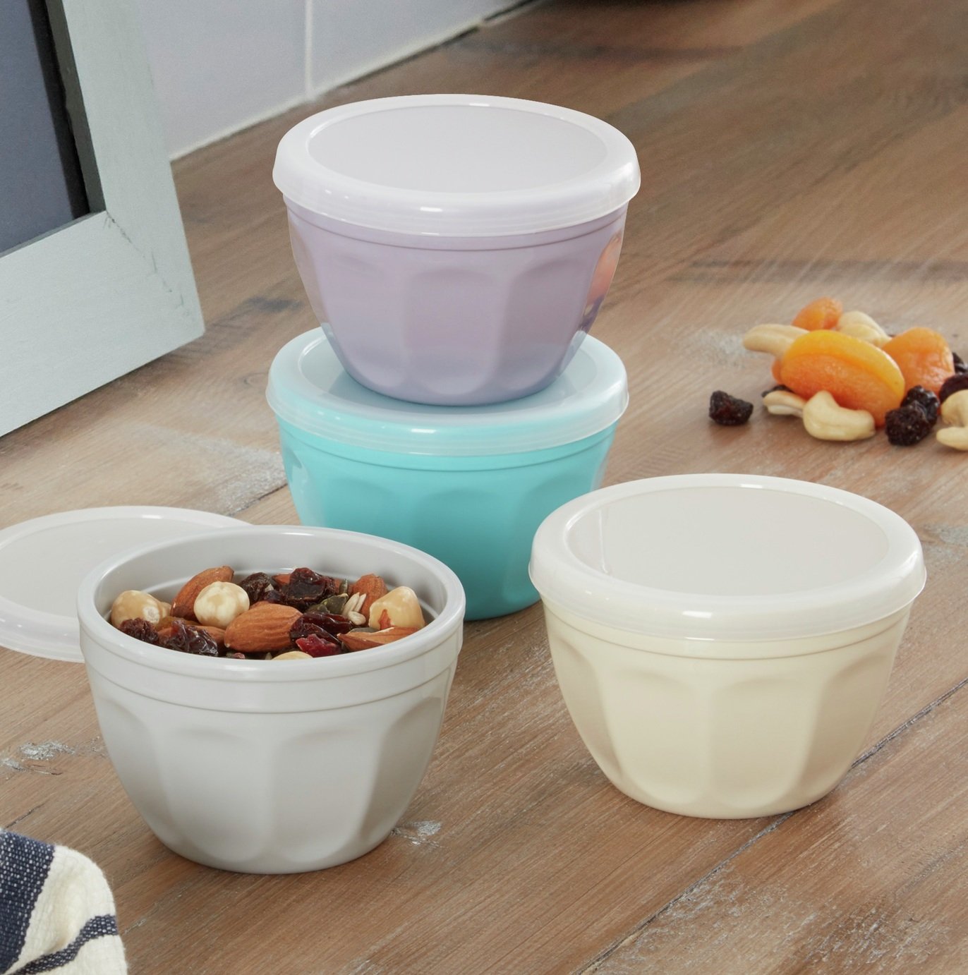 Fearne by Swan Set of 4 Mini Mixing Bowls with Lids Reviews