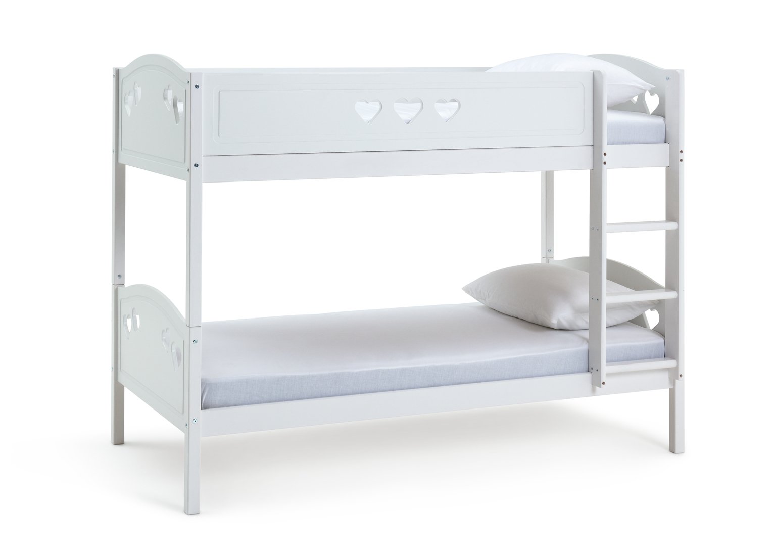 Argos Home Mia White Single Bunk Bed & 2 Kids Mattresses Reviews