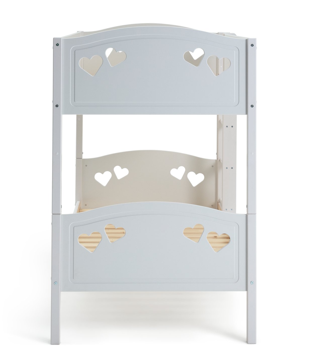 Argos Home Mia White Single Bunk Bed & 2 Kids Mattresses Reviews