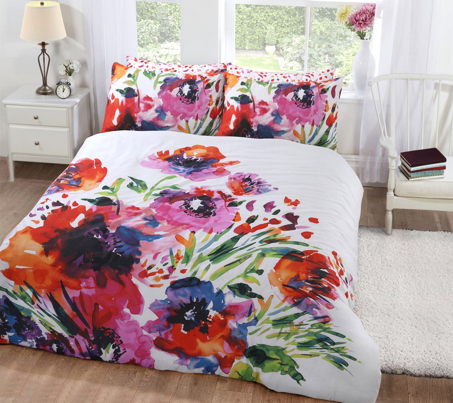 Argos Home Abstract Floral Bedding Set Single 8635824 Argos