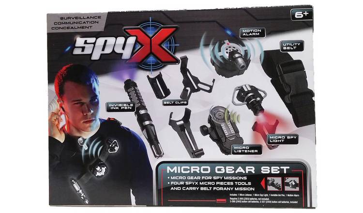 Spy Set for Kids - Kids Spy Gadgets Kit - Night Vision Goggles, Invisible  Pen, Flashlight, Micro Listener - Surveillance Toys 