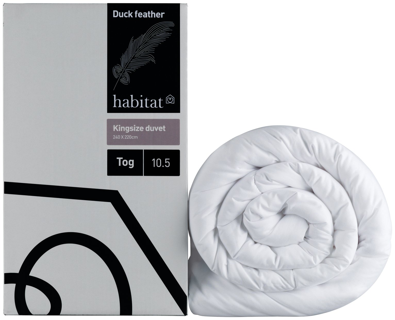 Habitat Duck Feather 10.5 Tog Duvet review