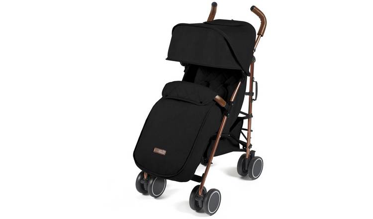 Ickle Bubba Discovery Max Stroller - Black on Rose Gold