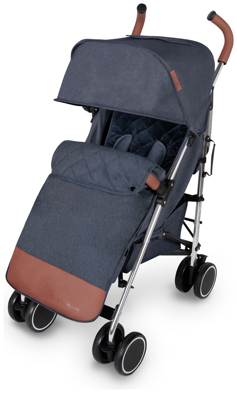 Ickle Bubba Discovery Max Stroller - Blue on Silver