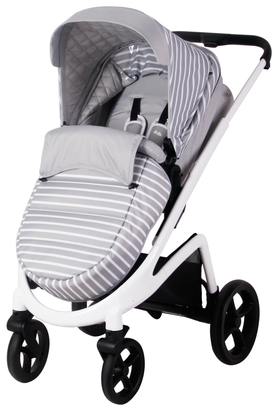 My babiie mb300 grey stars store travel system