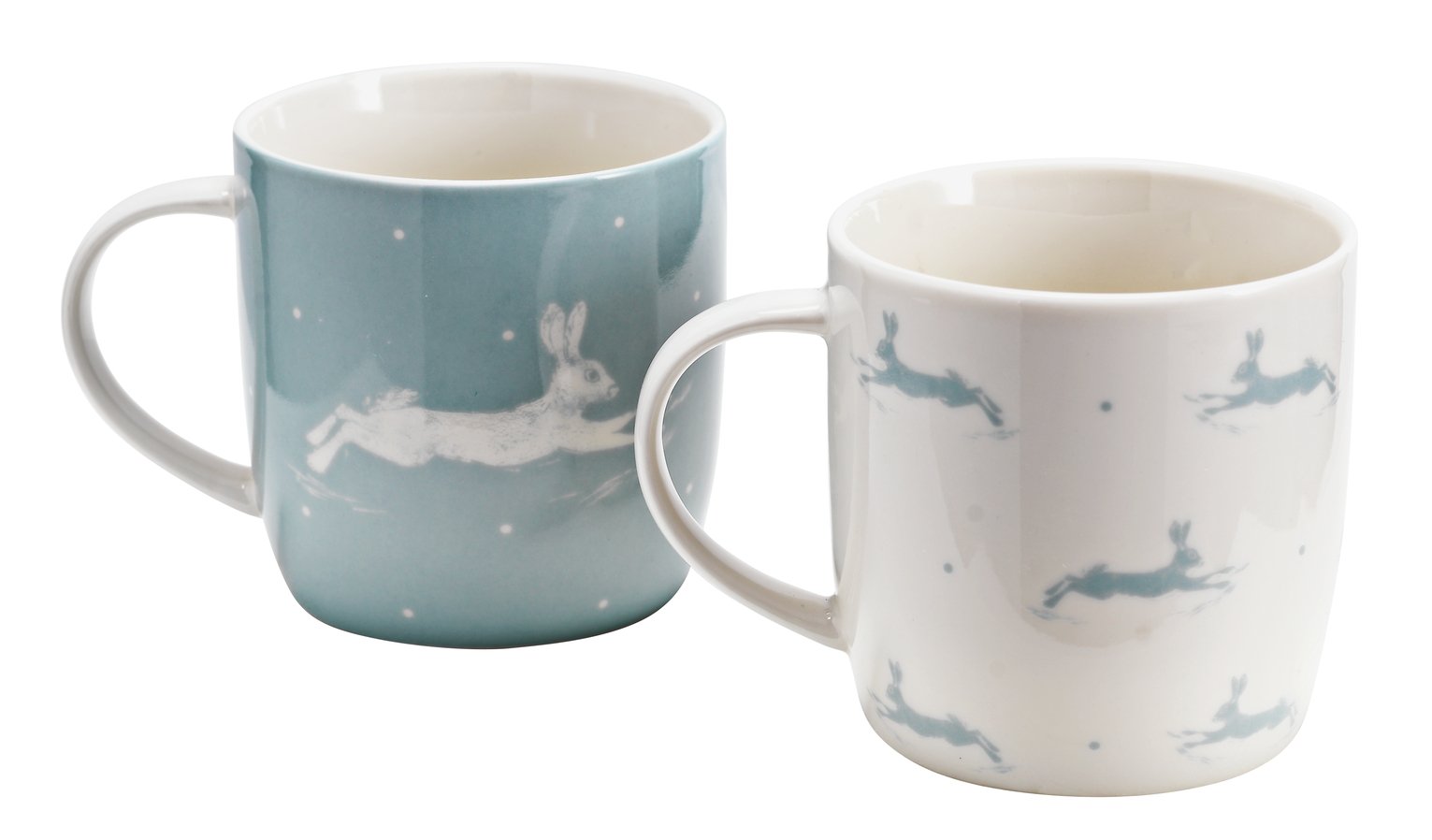 Sainsbury's Home Set of 4 Hare Polka Dot Mugs review