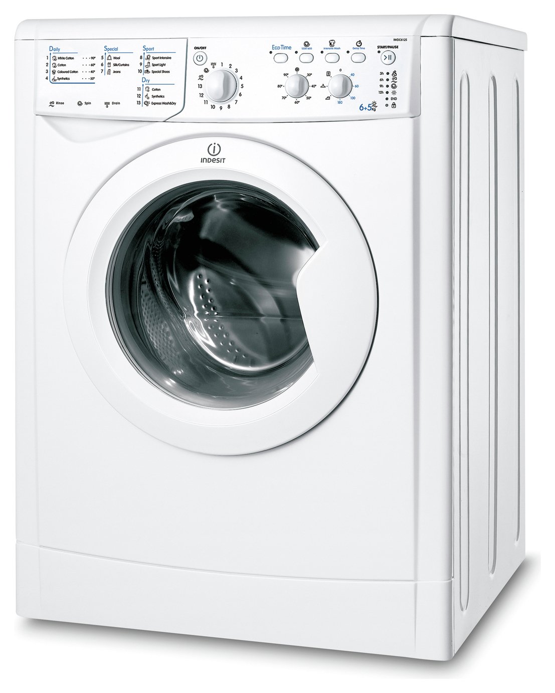 Indesit IWDC6125 6/5KG Washer Dryer Review