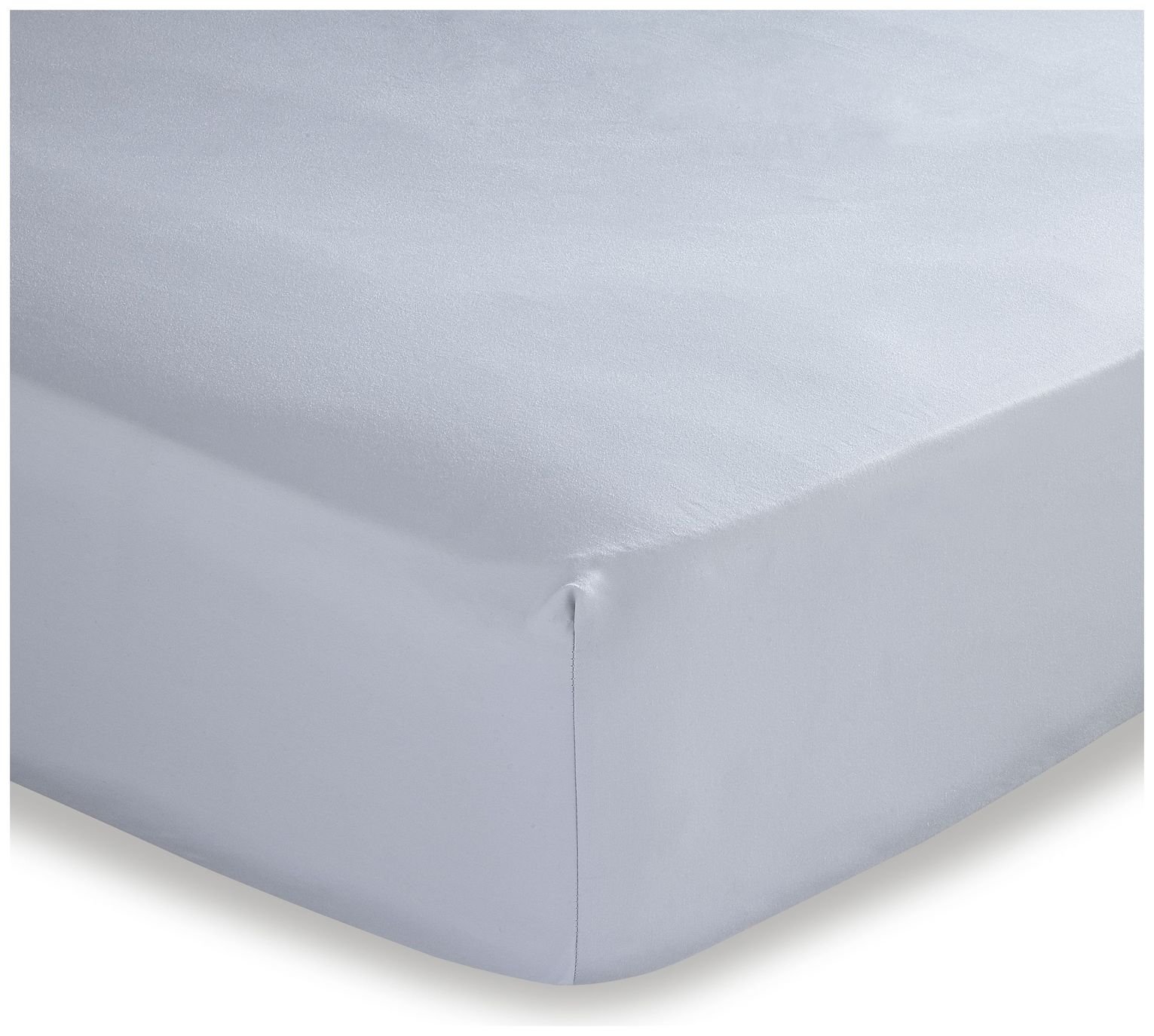 Catherine Lansfield Grey Easy Care Fitted Sheet ‚Äì Double review