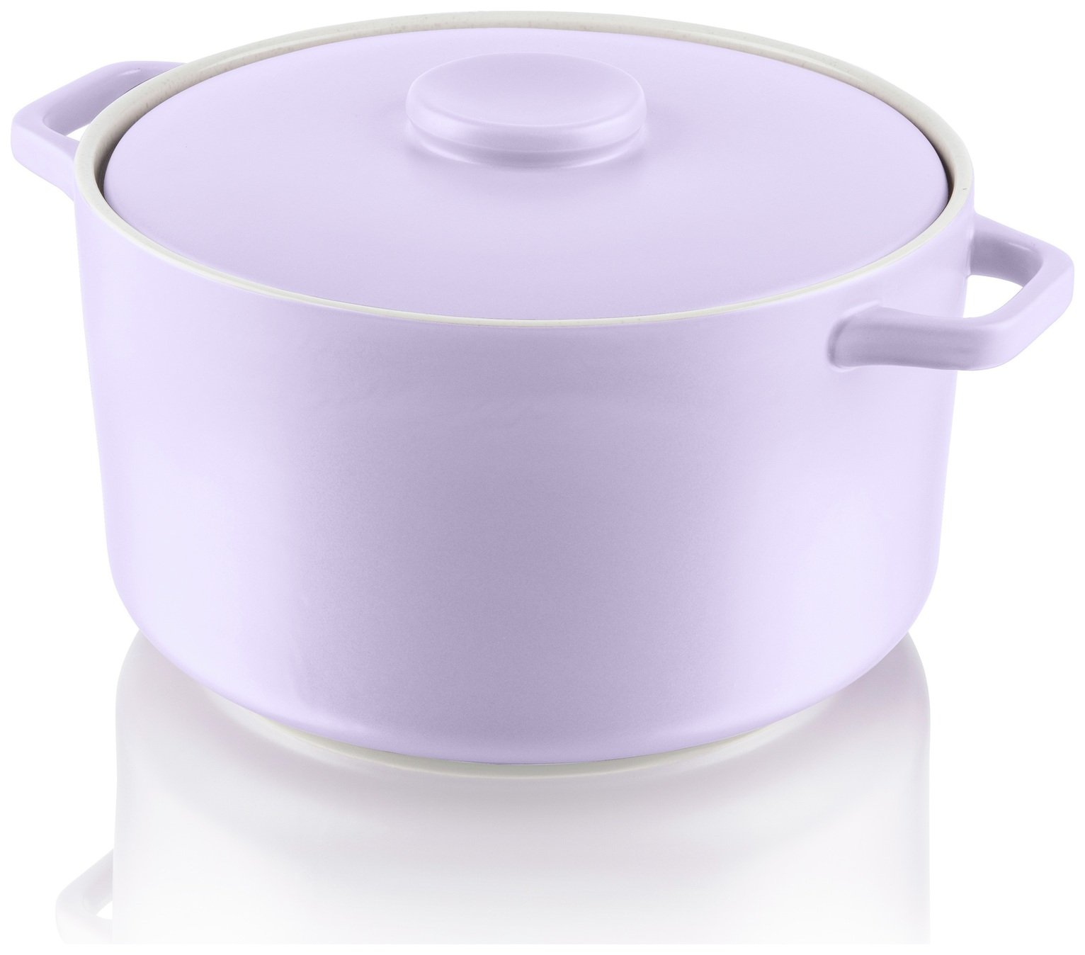 Fearne by Swan Large Round Casserole Dish - Lilac