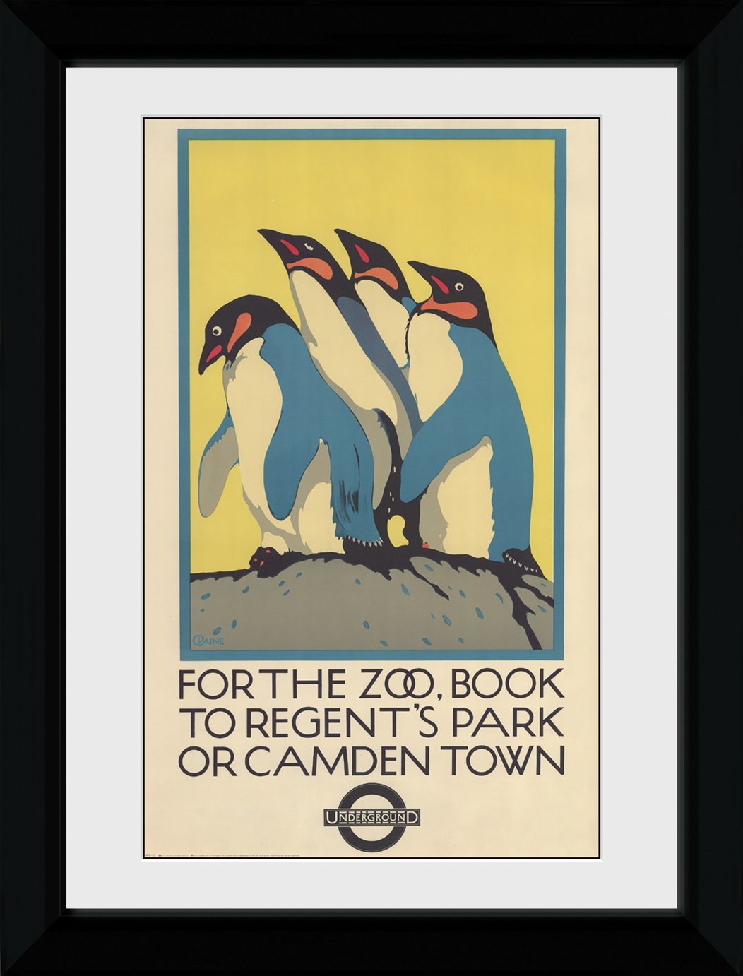 TFL Zoo 50x70cm Framed Print review