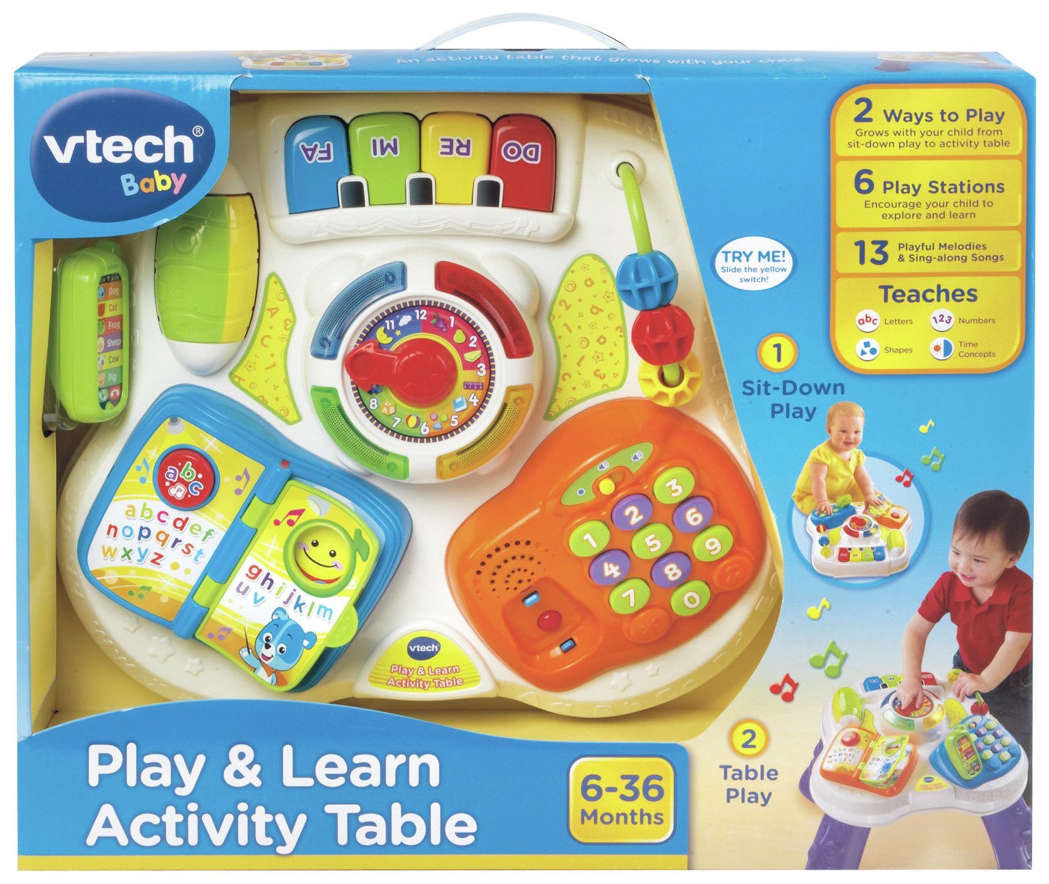 vtech touch and learn activity desk argos