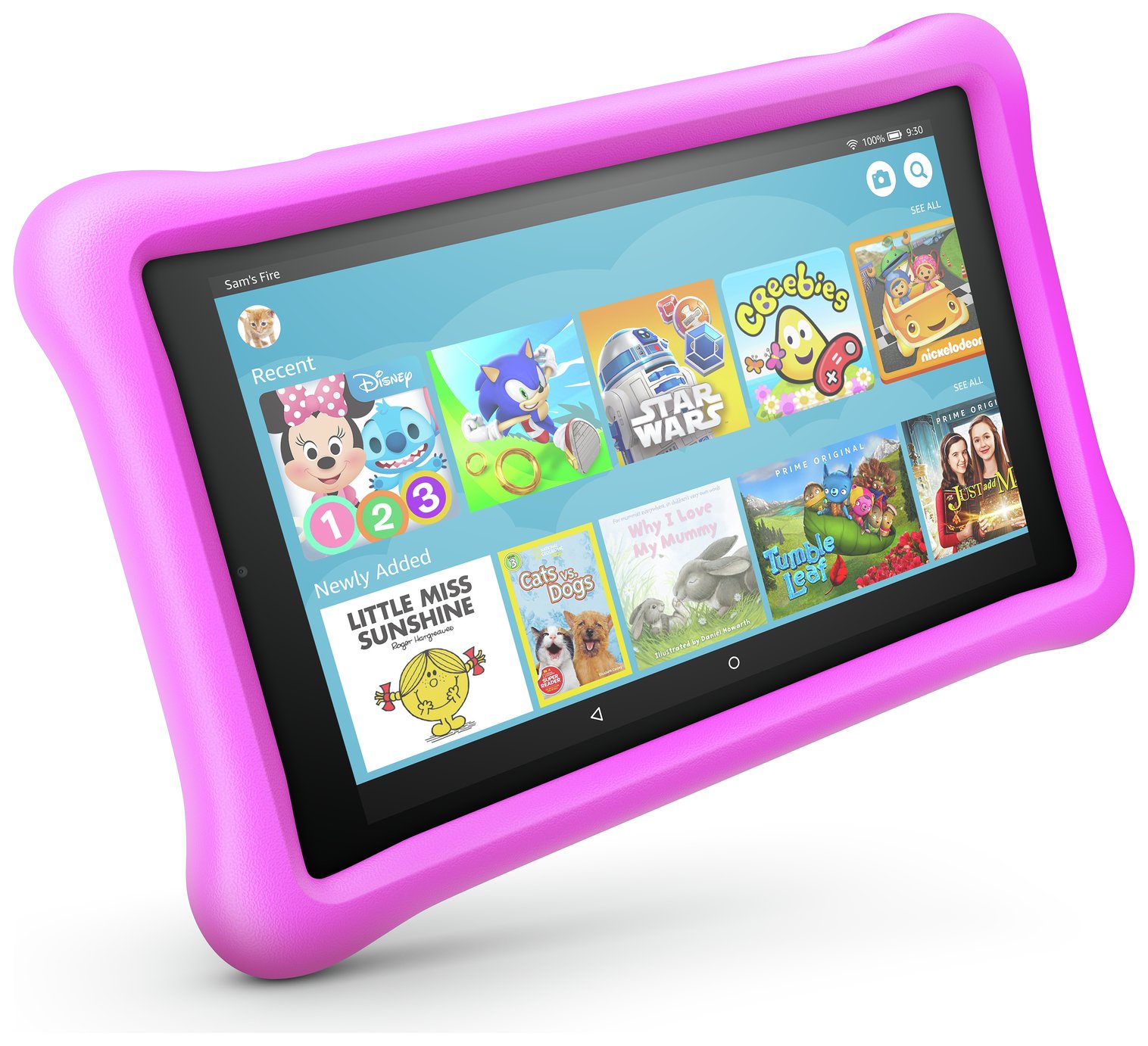 kindle fire 8 kids tablet