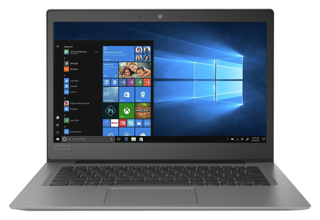 Lenovo IdeaPad 120S 14 In Celeron 4GB 128GB HD Laptop -Grey