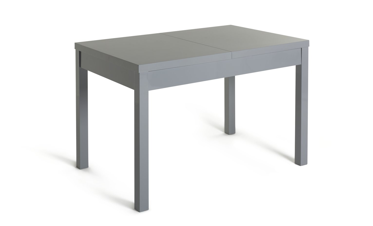 Habitat Lyssa Extending 4-6 Seater Dining Table - Grey