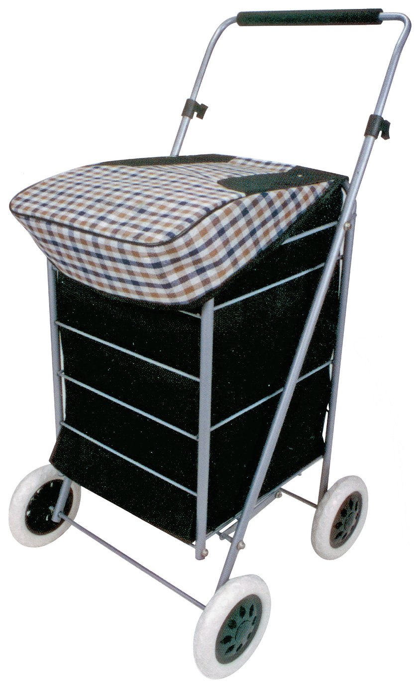 4 Wheel 23inch Shopping Trolley review