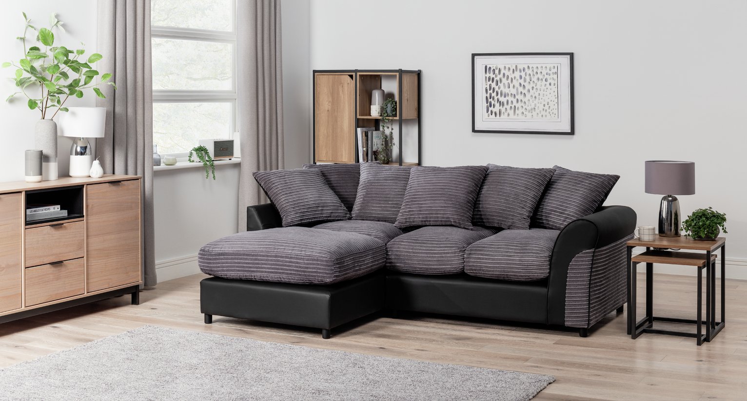 Argos Home Harry Left Corner Fabric Sofa Review