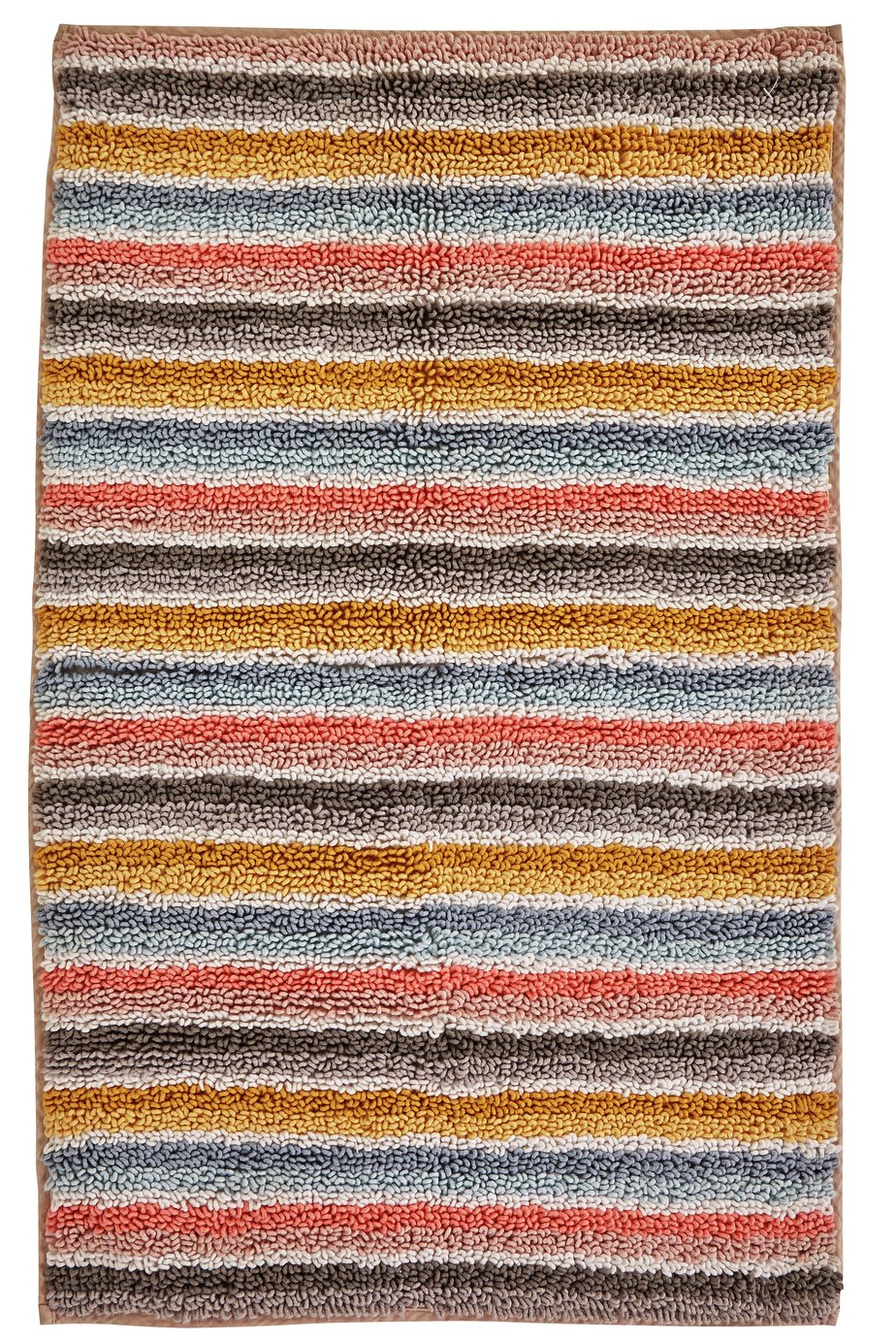 Argos Home Bright Stripe Bath Mat