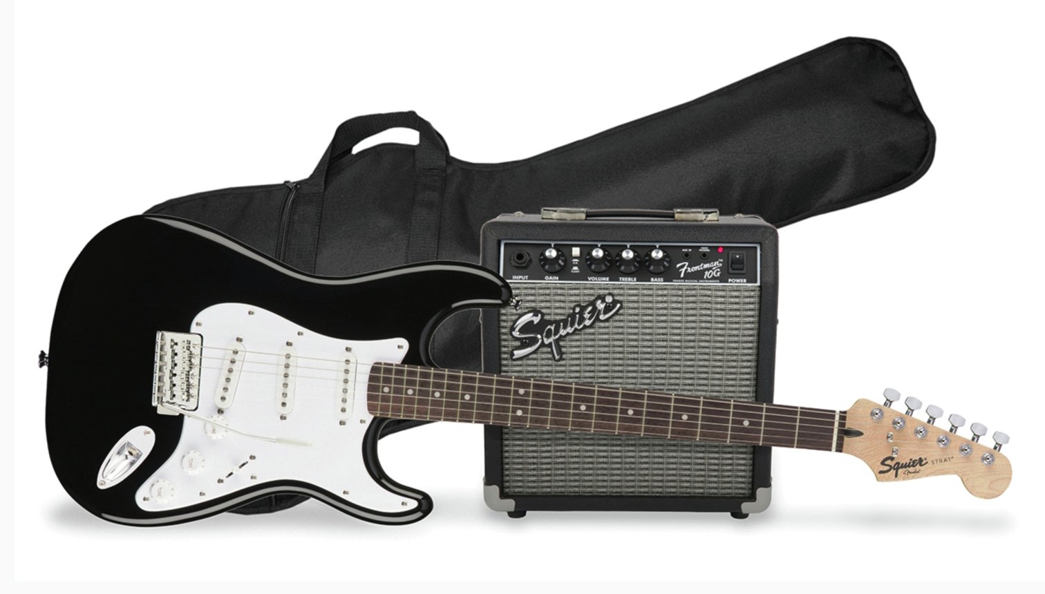 Squier by Fender Full Size Electric Guitar & Accessories review