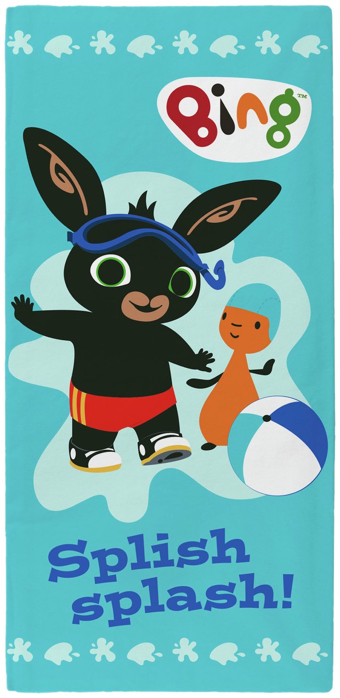 Bing Bunny Splish Splash Towel review