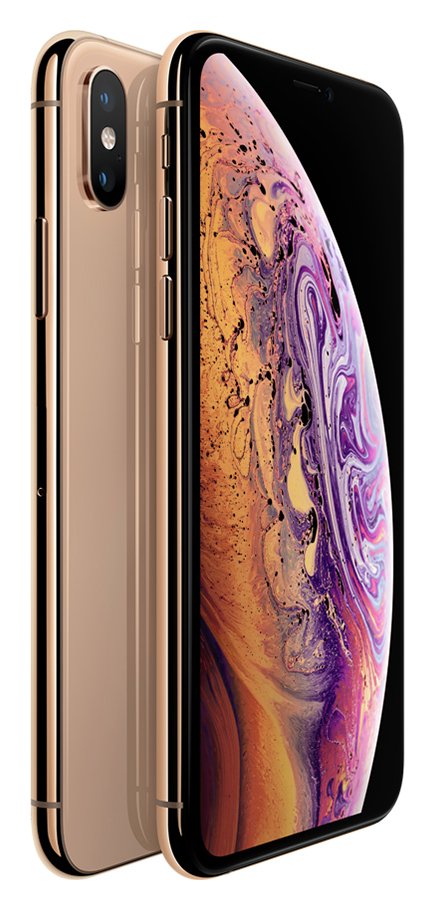 Sim Free iPhone Xs 512GB Mobile Phone - Gold