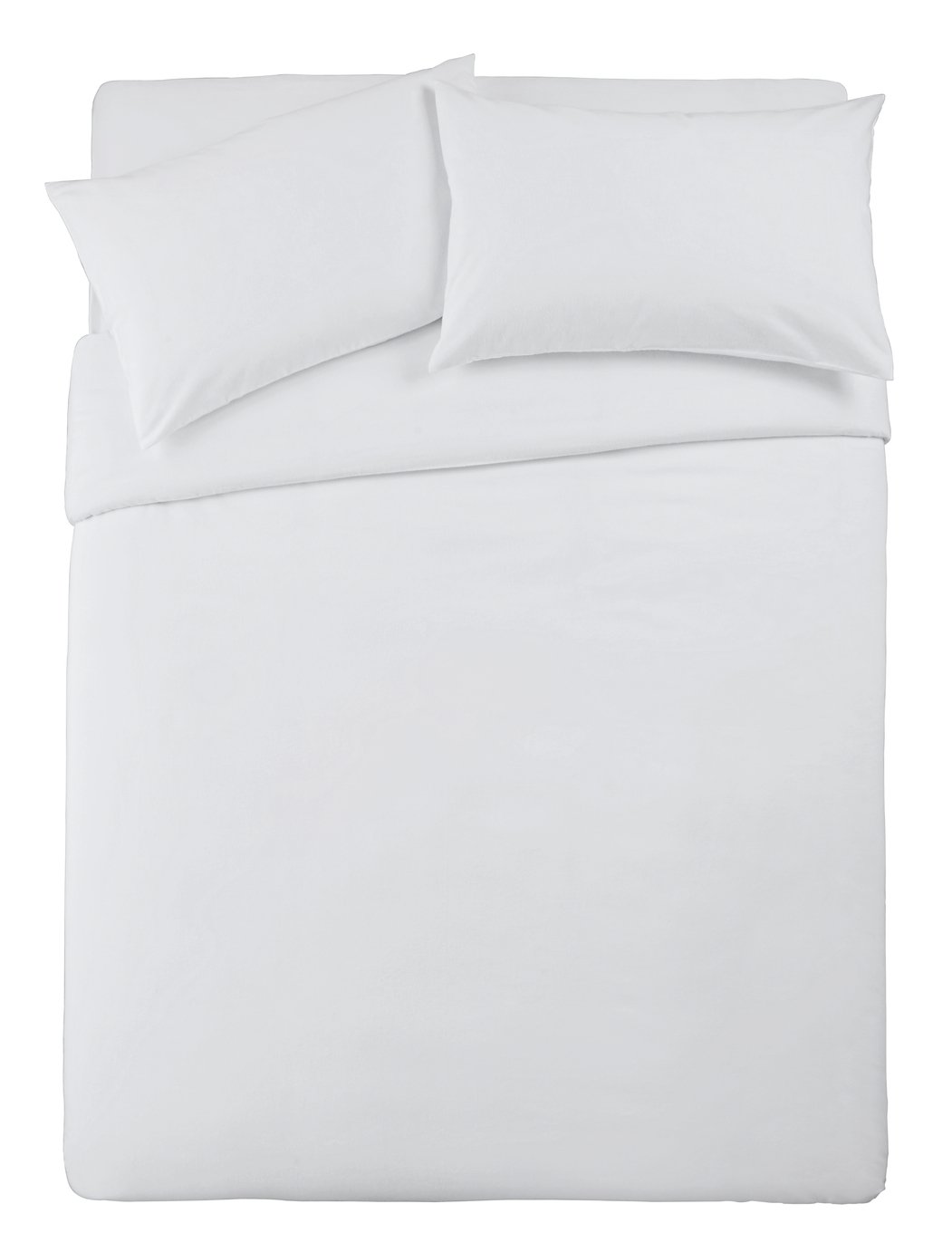 Argos Home White Brushed Cotton Bedding Set Reviews