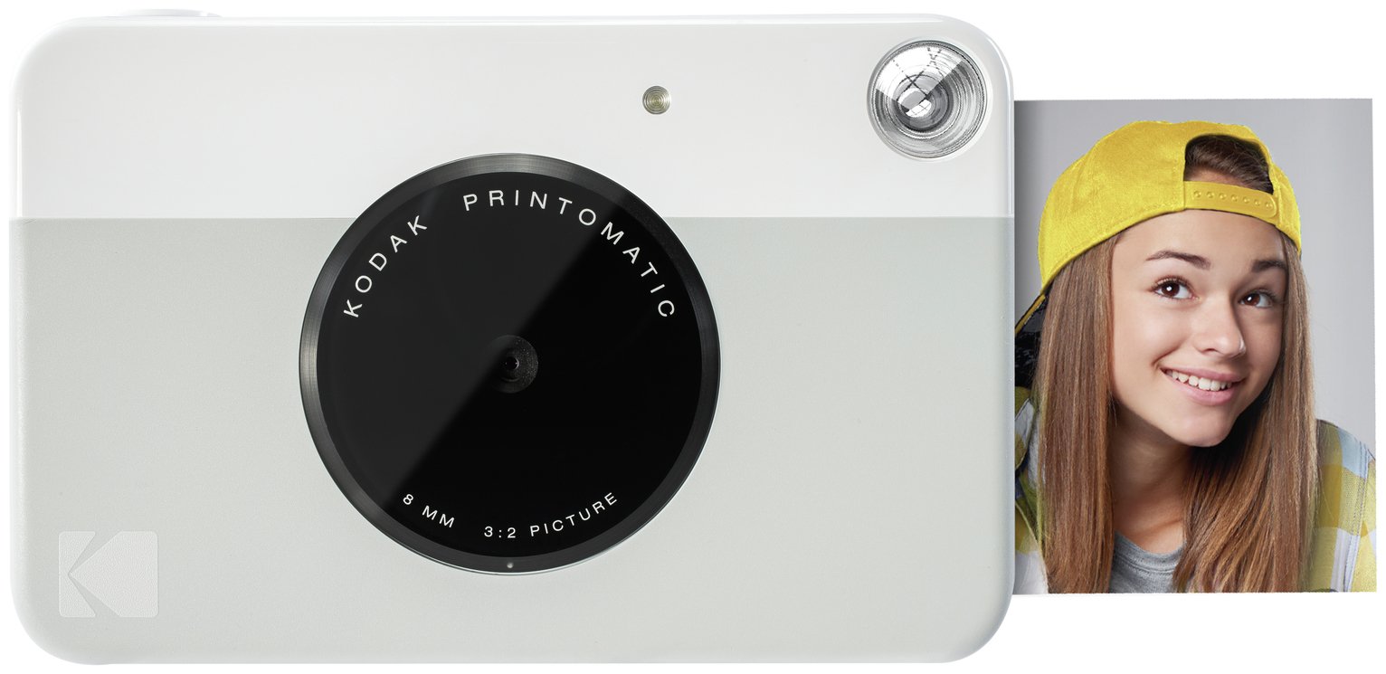 Kodak Printomatic Instant Camera - Grey