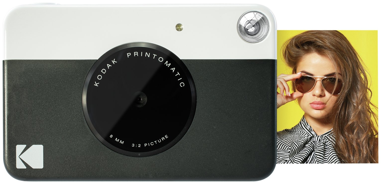 Kodak Printomatic Instant Camera - Black
